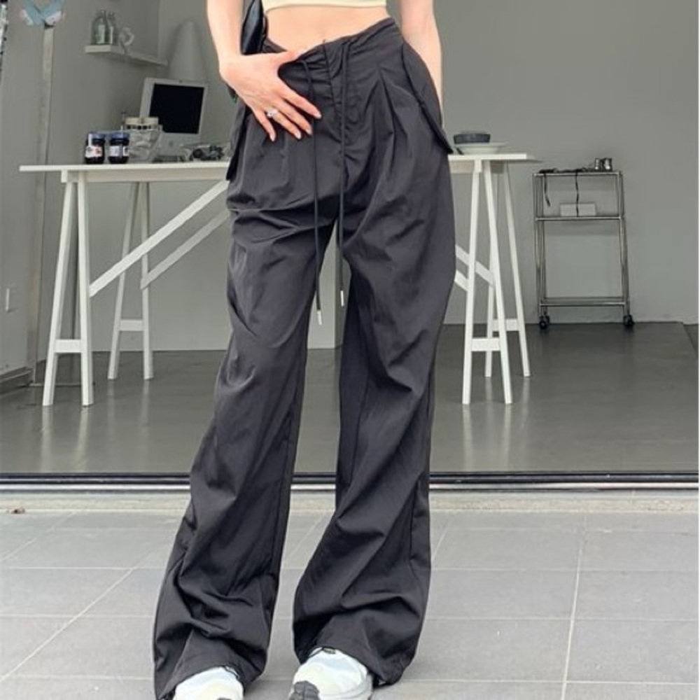 Parachute Pants Black - Small
